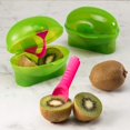 thumbnail image 2 of Hutzler Snack Attack Kiwi To-Go Container Kiwi Bento Box, 2 of 3