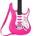 thumbnail image 5 of Best Choice Products Kids Electric Musical Guitar Toy Play Set w/ 6 Demo Songs, Whammy Bar, Microphone - Pink, 5 of 9