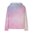 thumbnail image 5 of YunPes Girls Sweatshirt Winter Tie Dye Retro Print Sweatshirt Long Sleeve Comfortable Cute Sweatshirt Brand Hoodies, 5 of 7