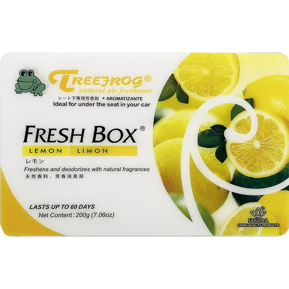 Tree Frog Fresh Box Natural Air Freshener Lemon