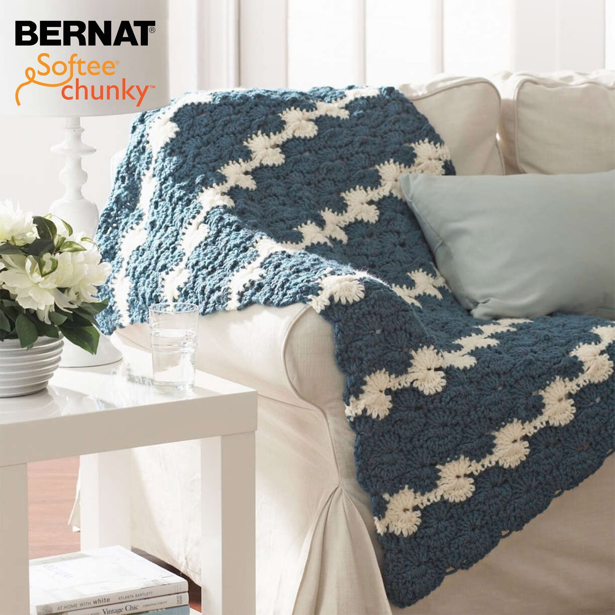 Bernat® Softee® Chunky™ Yarn, Acrylic #6 Super Bulky, 3.5oz/100g, 108 Yards, Acrylic #6 Super Bulky Yarn