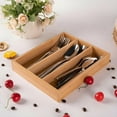 thumbnail image 3 of ACDANC Silverware Organizer,Made of Bamboo Silverware Organizer,Divider Plate Silverware Tray,Style 1, 3 of 7