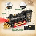 thumbnail image 2 of Lictin Remote Control Train Set for Kids, Rechargeable Electric Train Set with Smoke, Lights & Sounds, RC Train Track Toys Gifts for Boys Girls 3 4 5 6+ Years Old, 2 of 8