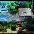 thumbnail image 4 of LEEYNEER 1Ensemble Plateforme Acrylique Transparente pour Réservoir de Tortue et Zone de Repos, 4 of 8
