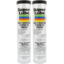 Super Lube Synthetic Multi-Purpose Grease - Heavy-Duty - 2 Pack, 14.1 Oz/400G, Clear