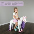 thumbnail image 3 of Ride On Stationary Unicorn Horse with Gallop and Neigh Sounds, 3 of 6