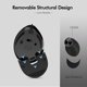 thumbnail image 4 of Ratón vertical, ratón ergonómico 6 botones, descanso de muñeca desmontable, ratón óptico para el ordenador portátil, Pc Feliz Sencillez, 4 of 5