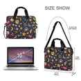thumbnail image 3 of FORMRS 16" Laptop Bag Carrying Sleeve Case with Handle Travel Shoulder Briefcase, Small Space Pattern, 3 of 8