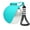 Blue A, variant on Dog Water Bottle Portable Travel Bowl 10oz Stainless Steel Pet Dispenser Built In Silicone Cup Leakproof No Spill Walking Hiking Camping Outdoor Puppy Hydration Carrier Blue