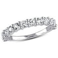 thumbnail image 1 of 1.00 Carat (ctw) Lab-Created White Sapphire Stackable Ring In Sterling Silver, 1 of 5