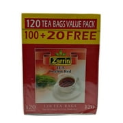 Zarrin Ceylon Red 120 Tea Bag Value Pack - Chai -     