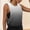 Black, variant on Women's Workout Tank Top Random Print Side Mesh Round Neck Sleeveless Beach Run