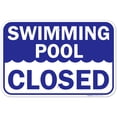 thumbnail image 1 of Swimming Pool Closed Sign,, 1 of 8