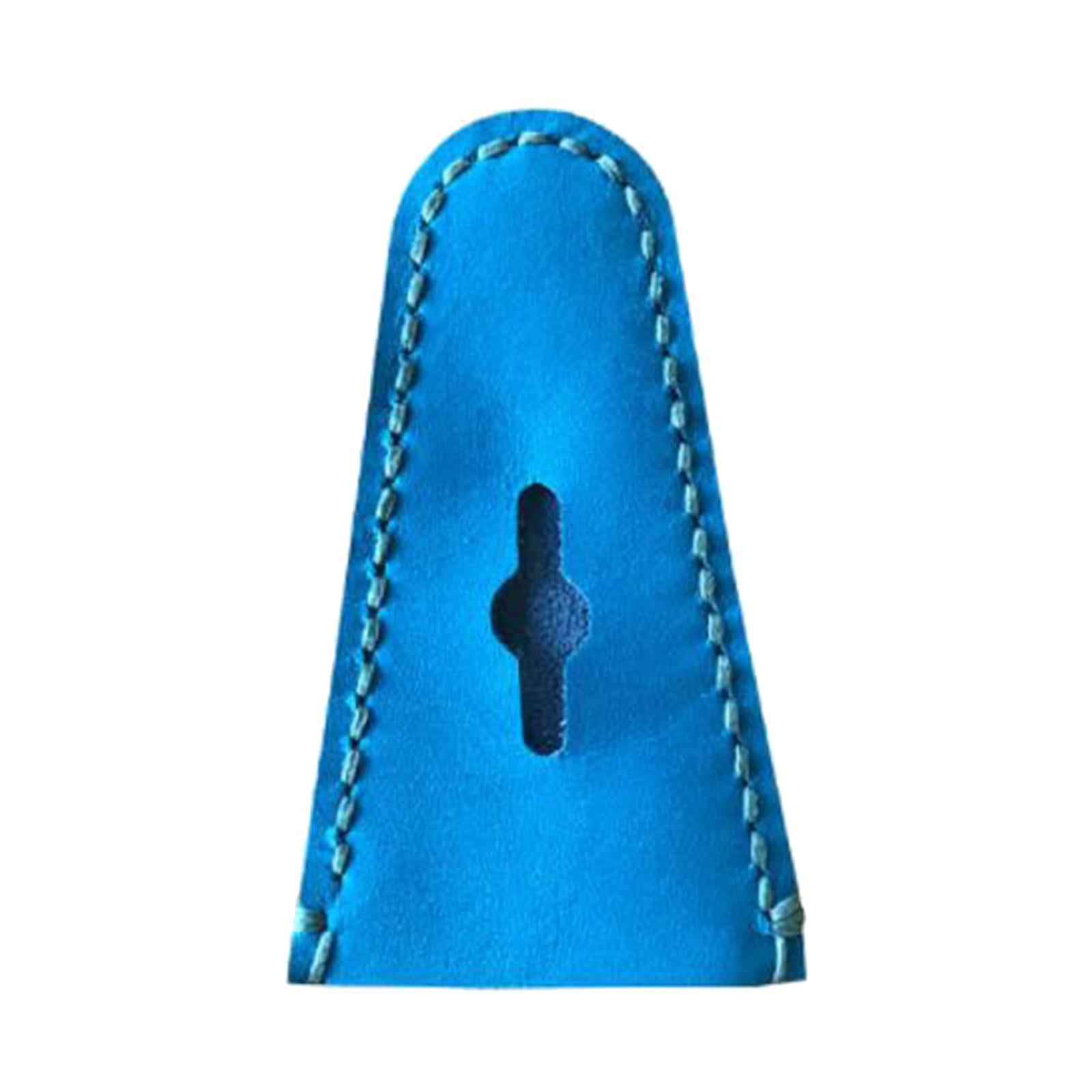 Details about   Blue Recuver Bow Tip Protector Archery Traditional Leather Handmade 