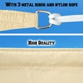 thumbnail image 4 of 15' Sun Shade Sail UV Top Cover Canopy Triangle for Outdoor Patio Lawn Pool Deck, 4 of 5