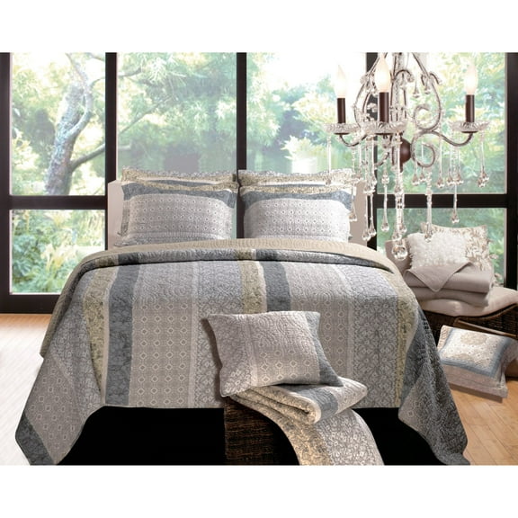 Greenland Home Fashions Soho - 2 Piece Quilt Set