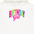 thumbnail image 3 of Inktastic Colorful Birthday Girl Youth Hoodie Sweatshirt, 3 of 4
