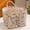 Style-U-26, variant on Car Storage Basket Organizer, Large Capacity Foldable Auto Bin with Handles, Boho-Chic Quilted Floral Storage Basket,Quilted Fabric Trunk & Back Seat Organizer for Groceries