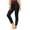 Black(Great Pants), variant on ZHYou No Boundarie Leggings for Women Lace Hem High Waist Stretch Slim Fit Ankle Length Yoga Cropped Pants,Army Green,Size 2XL