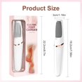 thumbnail image 7 of KEAWIS Electric Foot Callus Remover for Foot,Rechargeable Foot Callus Remover with 2 Speeds & Led Light,Pedicure Tools for Hard,Cracked,Dry Dead Skin,At-Home Foot Care for Men Women,Ideal Gift(Pink), 7 of 7