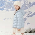 thumbnail image 6 of YunPes Kids Winter Coat Girls Light Quilted Puffer Jacket Boys Packable Hooded Outerwear for School and Outdoor Activities, 6 of 8