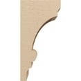 thumbnail image 3 of 9"W x 9"D x 18"H Wide Diane Rough Cedar Woodgrain TimberThane Corbel, Primed Tan, 3 of 6