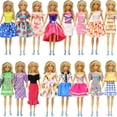 thumbnail image 2 of 57 juegos de ropa de muñeca Barbie de 30 cm juguetes de niña en casa para cambiar los accesorios de la casa de muñecas bjd, 2 of 5