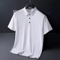 thumbnail image 1 of Camisa Polo Masculina Sem Costura De Seda Gelada New2024, 1 of 1