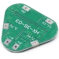 thumbnail image 2 of 3S 12V 18650 Lithium Battery Protection Board 11.1V 12.6V Overcharge Over-Discharge Protect 8A 3 Cell Pack Li-Ion BMS, 2 of 5
