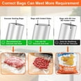thumbnail image 4 of Vacuum Sealer Packaging Machine Household Food Automatic Vacuum Sealing Machine Small Sealing Machine Vacuum Ma,Black, 4 of 9