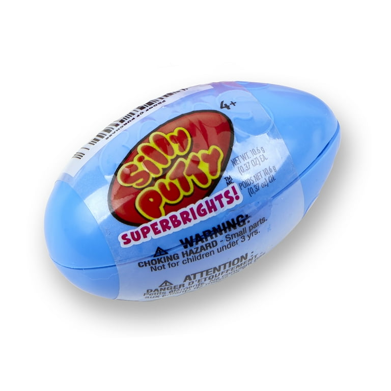 Silly Putty Single Egg Assorted Super Brights