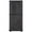 Black, variant on AENKYO 71-Inch Tall Rustic Kitchen Pantry Cabinet with 3 Pull-Out Shelves, Farmhouse Cupboard with Door Racks, Black