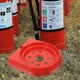 thumbnail image 2 of WORGEOUS Soporte de extintor de incendios, Base de extintor, soporte de suelo de plástico, soporte de extintor para extintor de incendios, 2 of 8