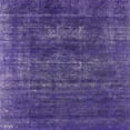 thumbnail image 1 of Ahgly Company Indoor Square Mid-Century Modern Purple Oriental Area Rugs, 5' Square, 1 of 6