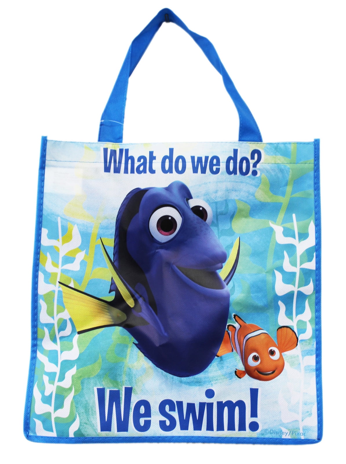 Brand New Disney Finding Dory Nemo Reusable Grocery Shopping Gift Tote Bag 