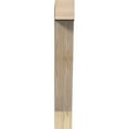 thumbnail image 2 of Ekena Millwork 4"W x 20"D x 28"H Traditional Block Rough Sawn Bracket, Douglas Fir, 2 of 25