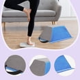 thumbnail image 4 of Tabla de equilibrio para porristas, soporte de entrenamiento de acrobacias para gimnasia con asa, soporte de bloque para entrenamiento de equilibrio y azul, 4 of 5