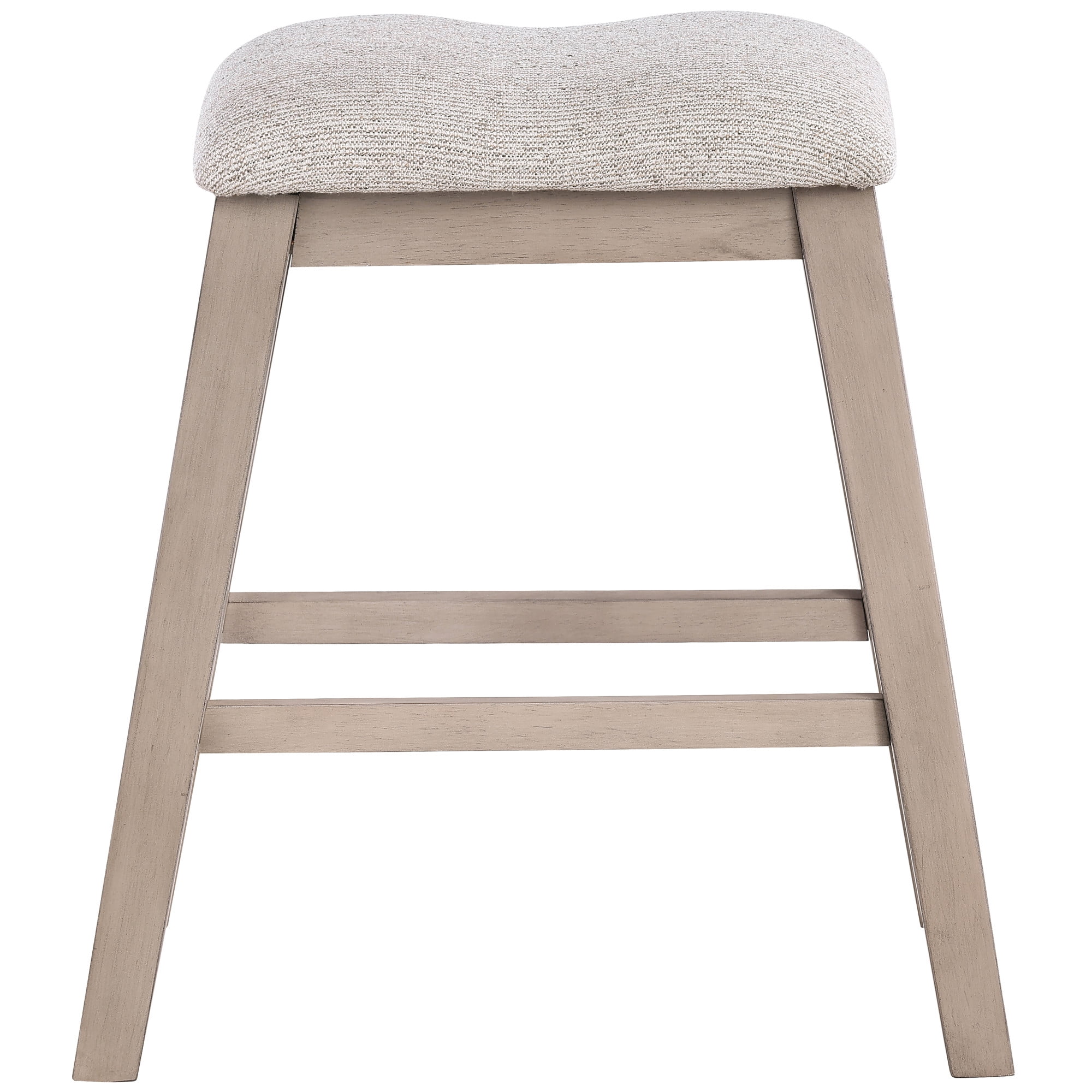 Steve Silver Taylor Set of 2 Backless Upholstered Counter Stool