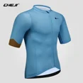 thumbnail image 3 of CHEJI Nuevas camisetas de ciclismo de verano para hombre 2024, camisetas para hombre, ropa deportiva de manga corta, secado rápido, equipo transpirable, 5 colores, 3 of 5