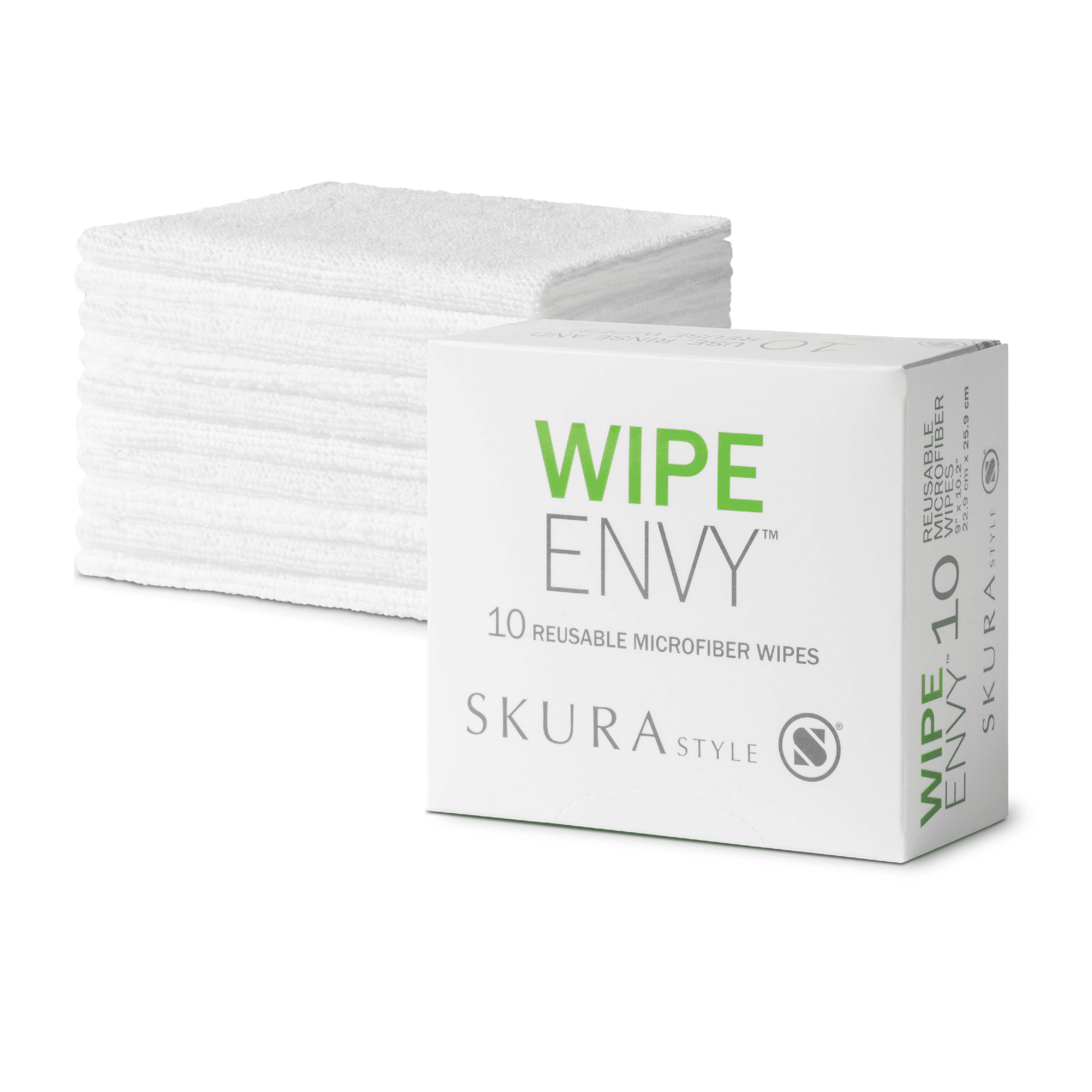 Skura Style WIPE ENVY™ All Purpose Lint Free Microfiber Reusable