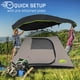 thumbnail image 5 of Tienda de campaña Happy Travel para 4 personas con forma de cúpula impermeable, 5 of 9