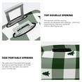 thumbnail image 3 of Pofeuu Green White Christmas Tree Lumberjack Plaid Print Luggage Suitcase Cover Protector Luggage Washable Covers Aesthetic for 18/24/28/32 inch Luggage（No luggage included）-Medium, 3 of 7