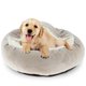 thumbnail image 2 of Pet Cave Cama para mascotas Cama para perros con manta adjunta Manta con capucha de 50 cm Lavable a máquina para perros pequeños o gatos Lavable, Terciopelo rosa Caqui Muyoka Hogar, 2 of 6