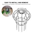 thumbnail image 4 of LOVEVER 2 Pcs Floor Drain Cover Downspout Screen Filter Rooftop Stainless Gutter Guard Strainer, 4 of 6