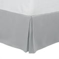 thumbnail image 1 of Falda De Cama Unique Bargains King Size 16 Inch Light Gray, 1 of 6