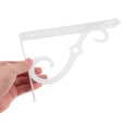 thumbnail image 6 of DiMaddie 4pcs Heavy Duty Shelf Brackets Shelf Decor Brackets Metal Brackets For Shelves Vintage Wall Bracket Support Brackets Triangle Bracket, 6 of 7