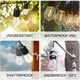 thumbnail image 3 of 30-Pack Outdoor String Light Bulbs, Waterproof S14 Replacement Bulb, E26 Base Warm White, 3 of 5