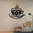thumbnail image 4 of Handmadetneonsign Coffee Wall Clock Unique, Text Oversize Wall Clock, Year Date Round Wall Clock 56008, 4 of 5