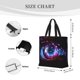 thumbnail image 3 of Fotbe v Bolsa Tote con Estampado para Mujer, Bolsos con Cremallera, Bolsa de Hombro Casual de Gran Capacidad con Bolsillos Internos, 3 of 7