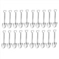 thumbnail image 2 of Paquete de 40 Cucharas de Espresso con Forma de Pala, Minicucharas de Café de Acero Inoxidable de 4,7 Pulgadas, Cucharas PequeñAs para Postre, Té, 2 of 5